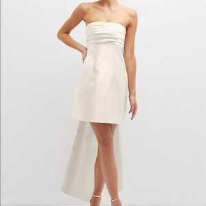 Alfred Sung Oversized Bow Back Dress